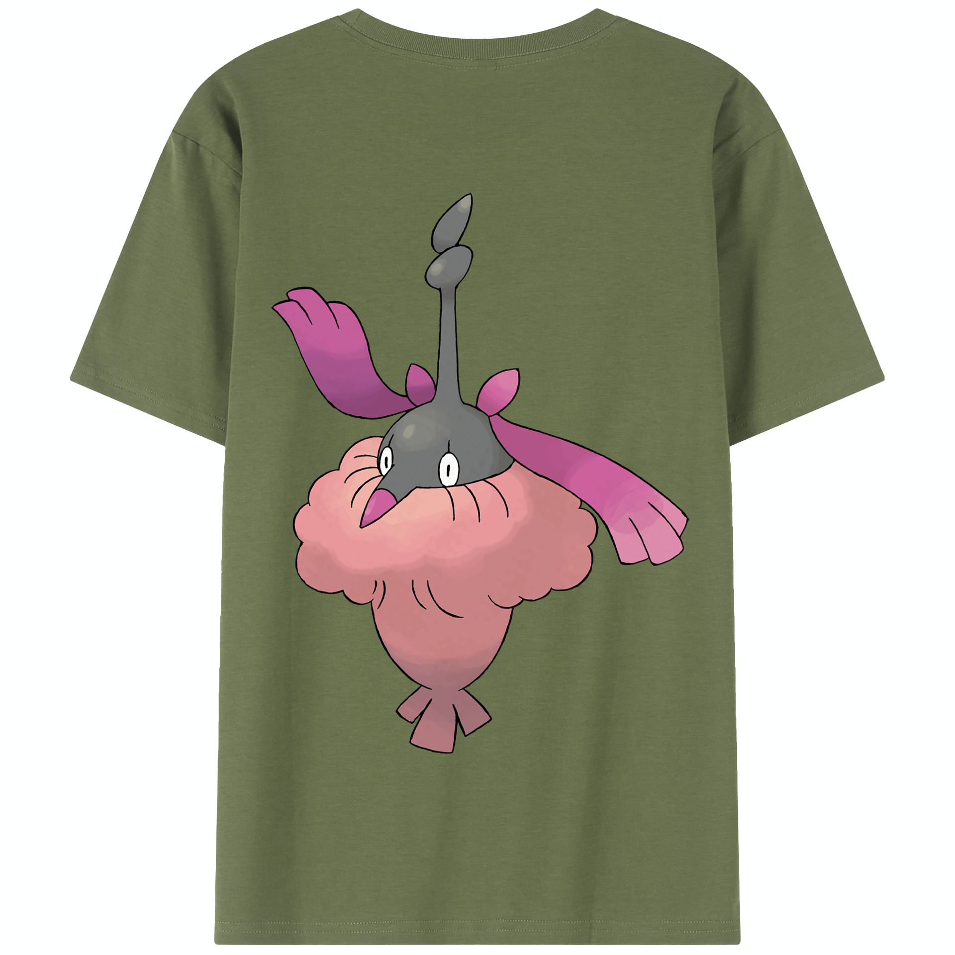 （画像用） ポケットモンスター Pokémon 綿100％半袖Tシャツ（背面プリント）